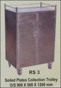 Soiled Plates Collection Trolley (Rs 3)