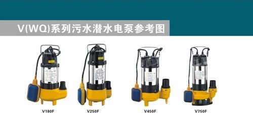 V(WQ) Series Sewage Pump With Float Switch