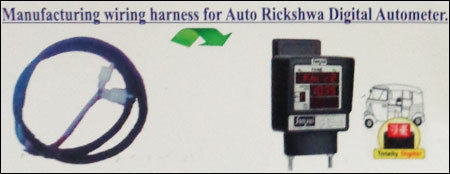 Wiring Harness For Auto Rickshaw Digital Autometer