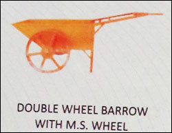 Double Wheel Barrow With Ms Wheel