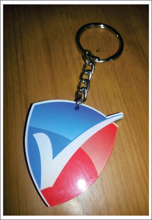 Acrylic Keychain - 30mm x 50mm x 4mm , Excellent Quality and Durable Design