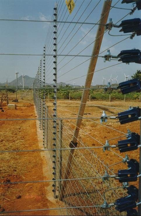 Agricultural Solar Fencing System