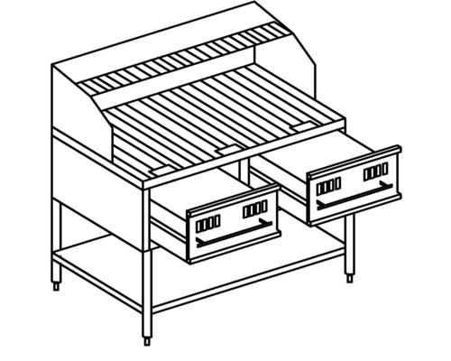 Barbecue Grill - Customized Fabrication, High-Quality Commercial Kitchen Solution