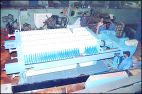 Customized Semi Automatic Filter Press