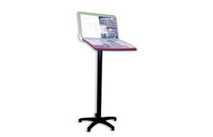 Document Display System (Horizontal Floor Stand) By INFOAID DISPLAY SYSTEM
