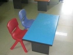 nursery school benches