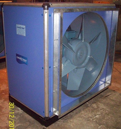 Wall Mounted Axial Flow Fan With Noise Level Less Then 65 Db Air Volume: 6000  Ft3/Min (Cfm)