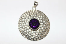 Semi Precious Stone Amethyst Pendant