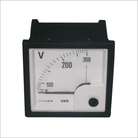 Voltmeter Self Clamping (300V AC 72mm)