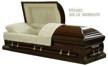 Wood Casket For The Funeral (HT-0402)