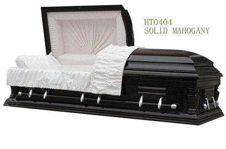 Wood Casket For The Funeral (HT-0404)