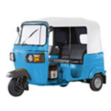 Blue Color Three Wheeler