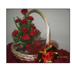 Red Carnation And Chocolates