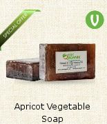 Apricot Vegetable Soap