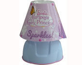 Barbie Mariposa Fairy Princess Sparkless Table Lamps