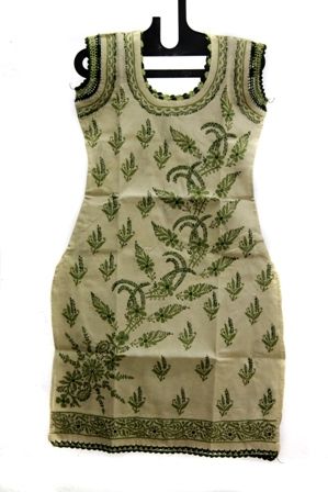 Ladies Printed Leaves Kurti