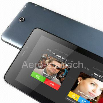 Slim 7-inch Google's Android Tablet PC with Dual-core Allwinner A23, Max 1.2-1.5GHz