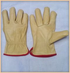 Cow Grain Biaze Leather Driving Gloves