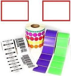 Red Border Label And Blank Labels