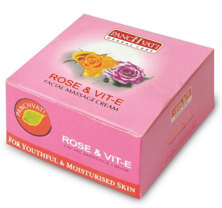 Rose And Vitamin E Massage Cream