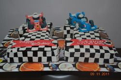 Formula One Theme Cake