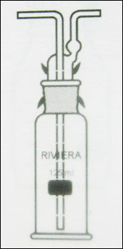 प्रयोगशाला गैस वॉशिंग बोतल