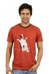 Mens Round Neck Printed T-shirt (Balance > Life)