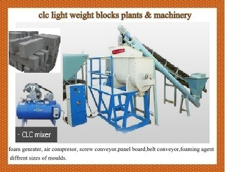 Clc Block Making Plant