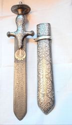 Silver Khanda Dagger