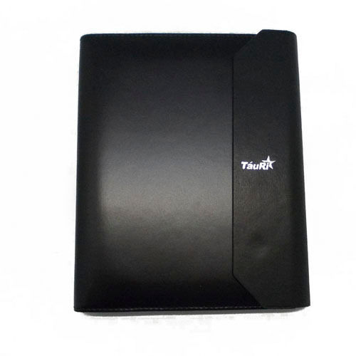 PU Black Cover Looseleaf Agenda