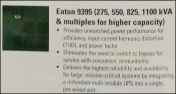 Eaton 9395 Three Phase Ups