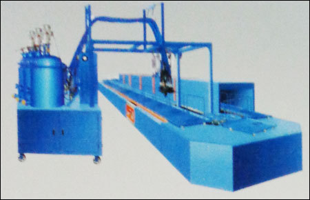 Polyurethane Foam Sole And Link-Upper Pouring Production Machine