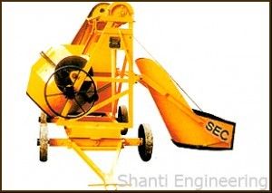 Concrete Mixer Machine With Hopper