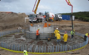 Foundation Construction Service By Redefine Energy Pvt. Ltd.