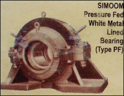 Pressure Fed White Metal Lined Bearing