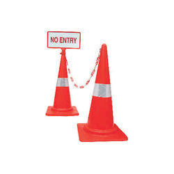 Traffic Cones - LDPE & EVA Material | Various Sizes, Shapes, and Vibrant Colors