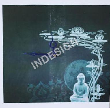 Buddha Wall Clock