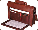 Leather Document Bag - Premium Quality Leather, Suitable for Various Sectors, Affordable Pricing