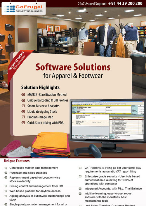 Retail Software for Apparel, Textile And Garment Shops