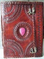 Embossed Leather Diaries