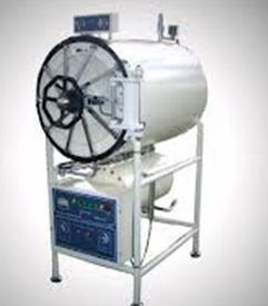 Horizontal High Pressure Cylindrical Semi Automatic Autoclave