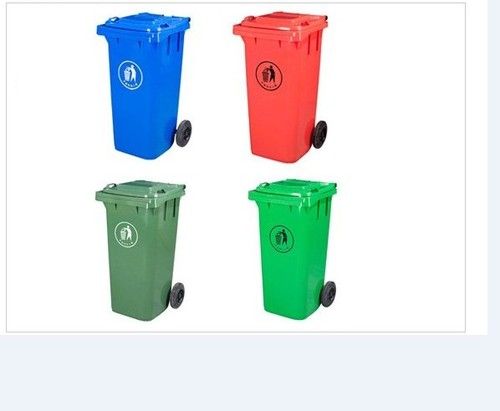 240L Outdoor Wheelie Plastic Dustbin With Uv Resistance