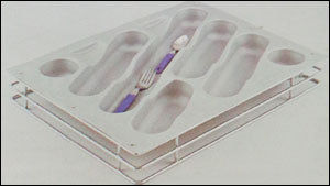 Kitchen Pullout Pvc Acrylic Cutlery