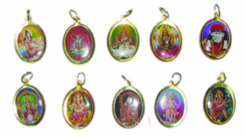 हिंदू भगवान और देवी लॉकेट सेट