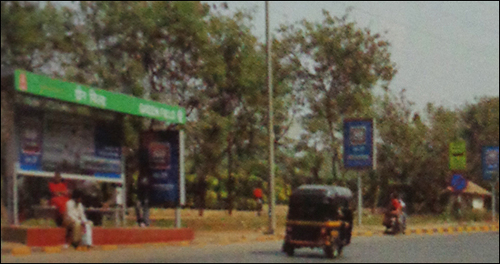 Bus Q-Shelters Ad By BRIGHT OUTDOOR MEDIA PVT. LTD.