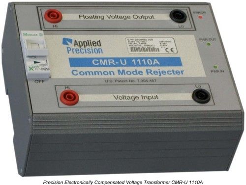 Precision Electronically Compensated Voltage Transformer (CMR-U 1110A)