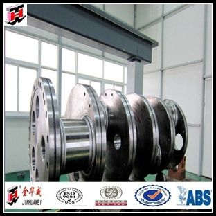 Steel Forging Marine Engine Crankshaft