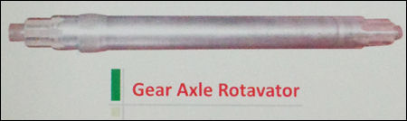 Durable Gear Axle Rotavator