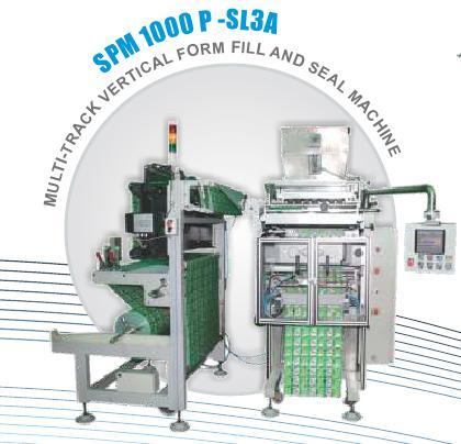 Multi Track Vertical Form Fill And Seal Machine (Spm 1000 P-sl3a)