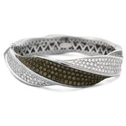 Black And White Diamond Kada